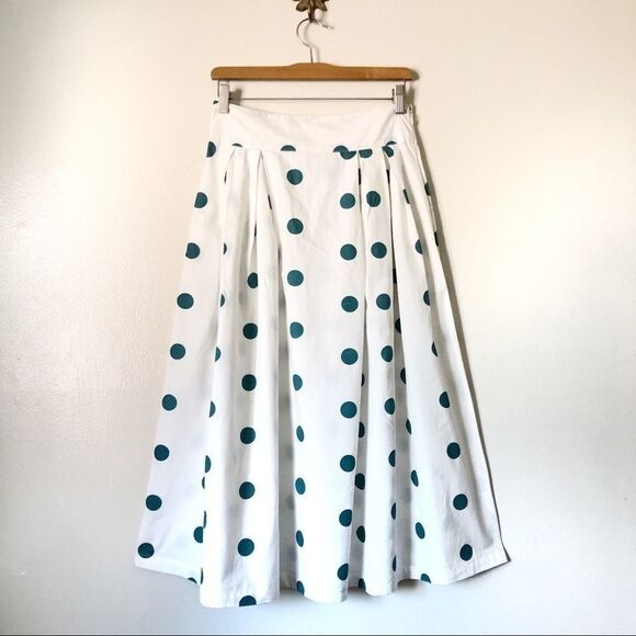 Urban Outfitters Fallon Polka Dot midi skirt - Picture 1 of 9